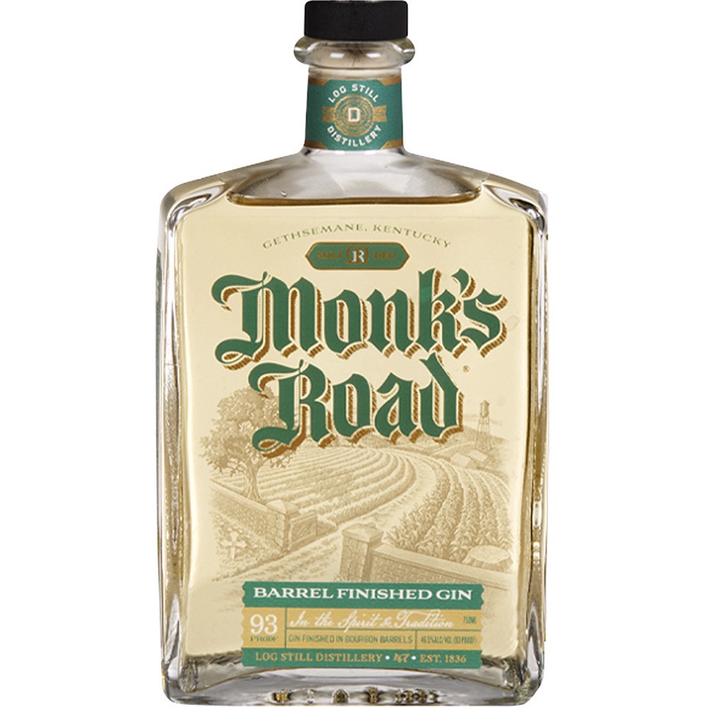 slide 1 of 1, Monk's Road Monks Road Oak Aged Gin, 750 ml