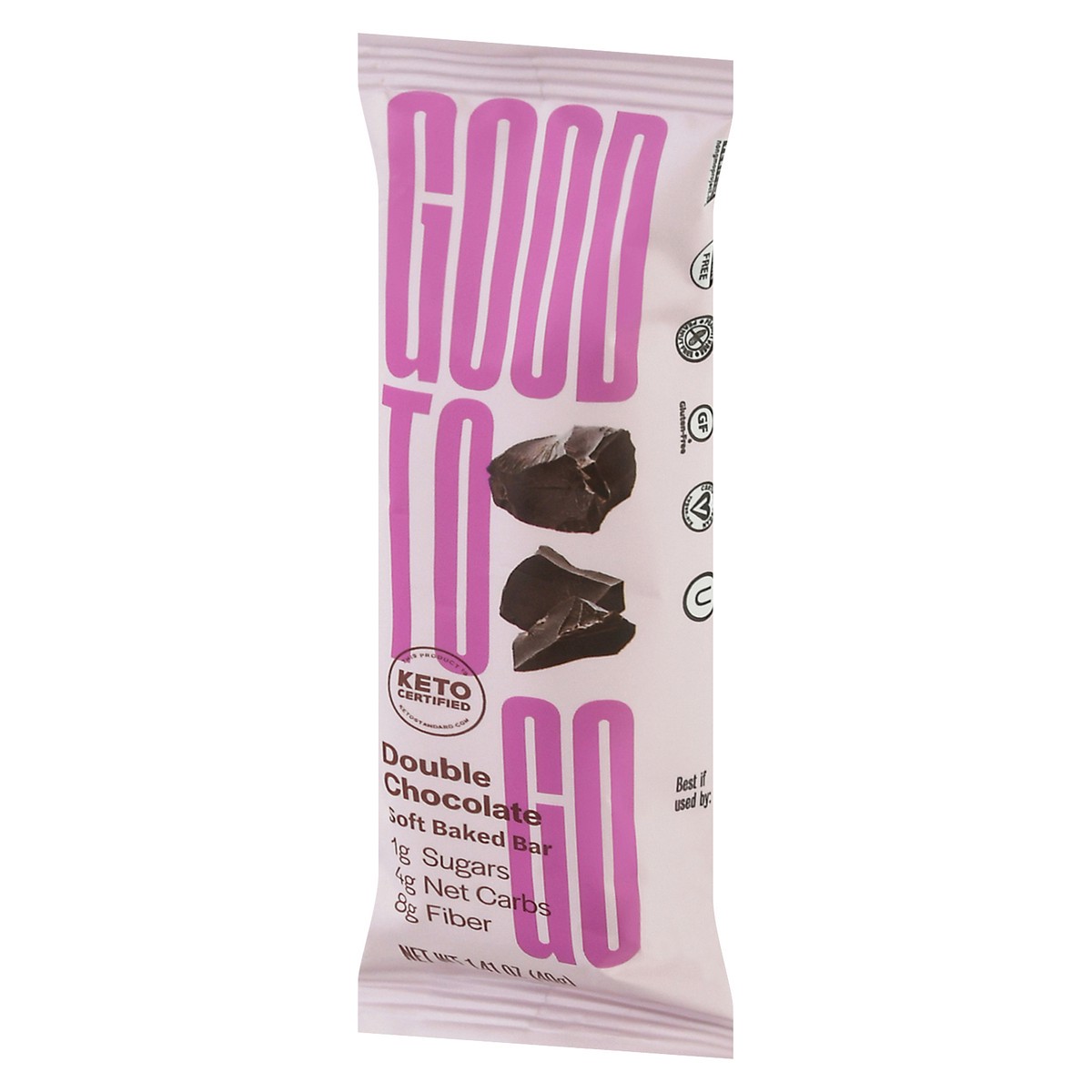 slide 3 of 9, Good to Go Double Chocolate Soft Baked Bar 1.41 oz Bag, 1.41 oz