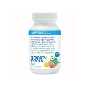 slide 1 of 1, Smarty Pants Smartypants Adult Complete Multivitamin Gummies, 180Ct, 8.5 oz