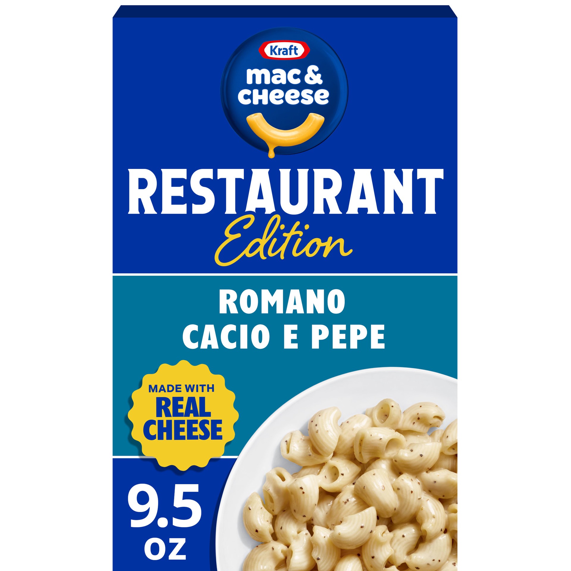 slide 1 of 14, Kraft Restaurant Edition Romano Mac & Cheese 9.5 oz Box, 9.5 oz