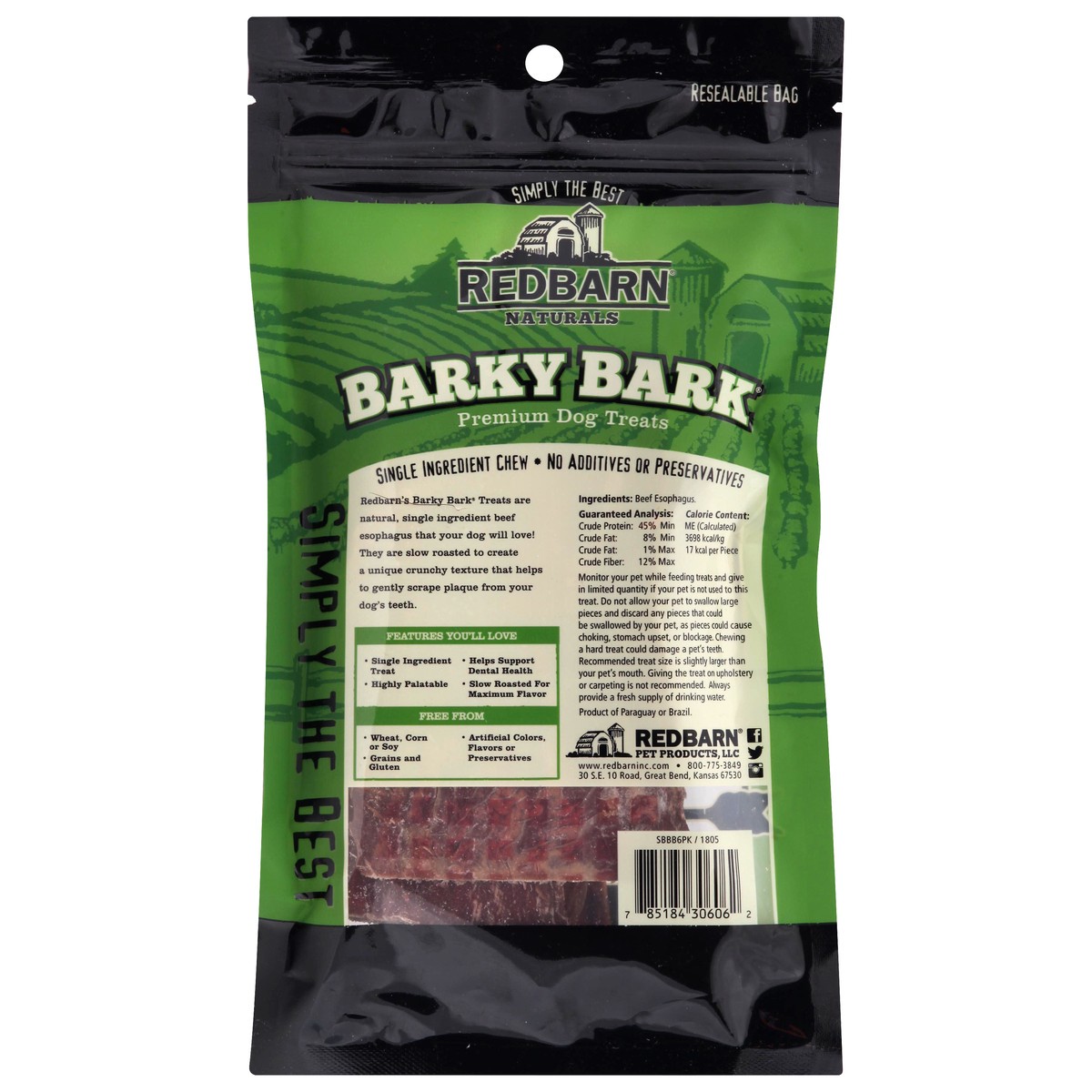 slide 3 of 8, Redbarn Barky Bark 6 ea, 6 ct