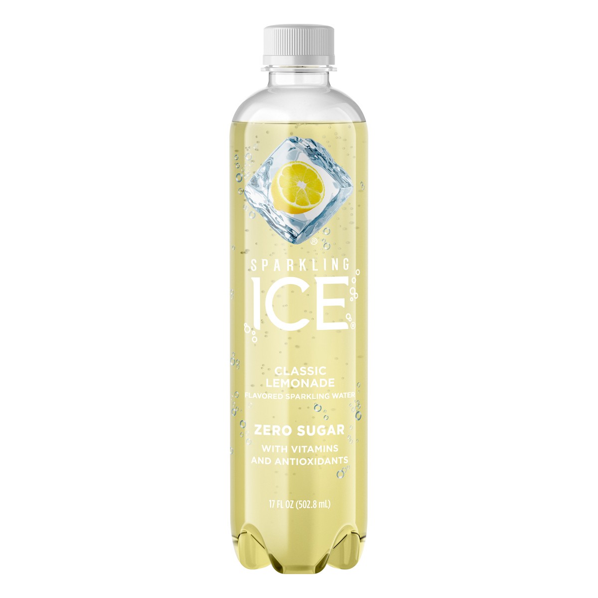 slide 8 of 10, Sparkling ICE Classic Lemonade, 17 Fl Oz Bottle, 17 fl oz