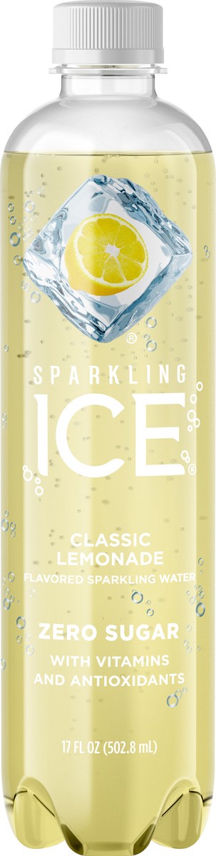 slide 1 of 10, Sparkling ICE Zero Sugar Classic Lemonade Sparkling Water - 17 fl oz, 17 fl oz
