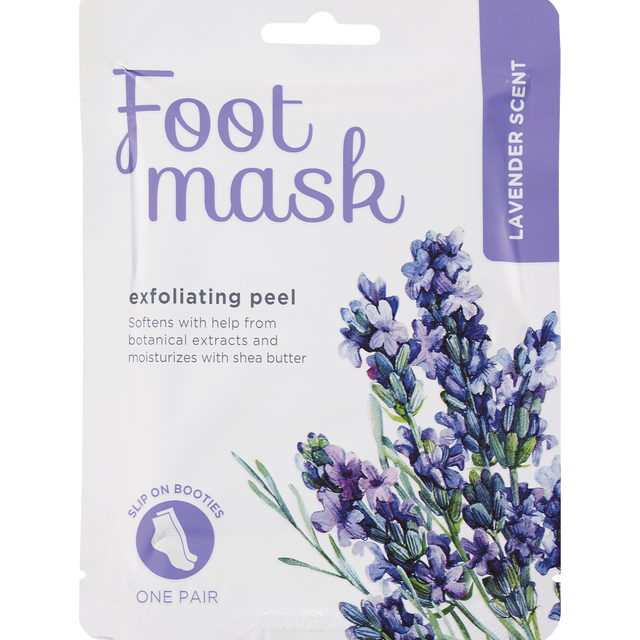 slide 1 of 1, CVS Health Gold Foot Mask, 1 ct