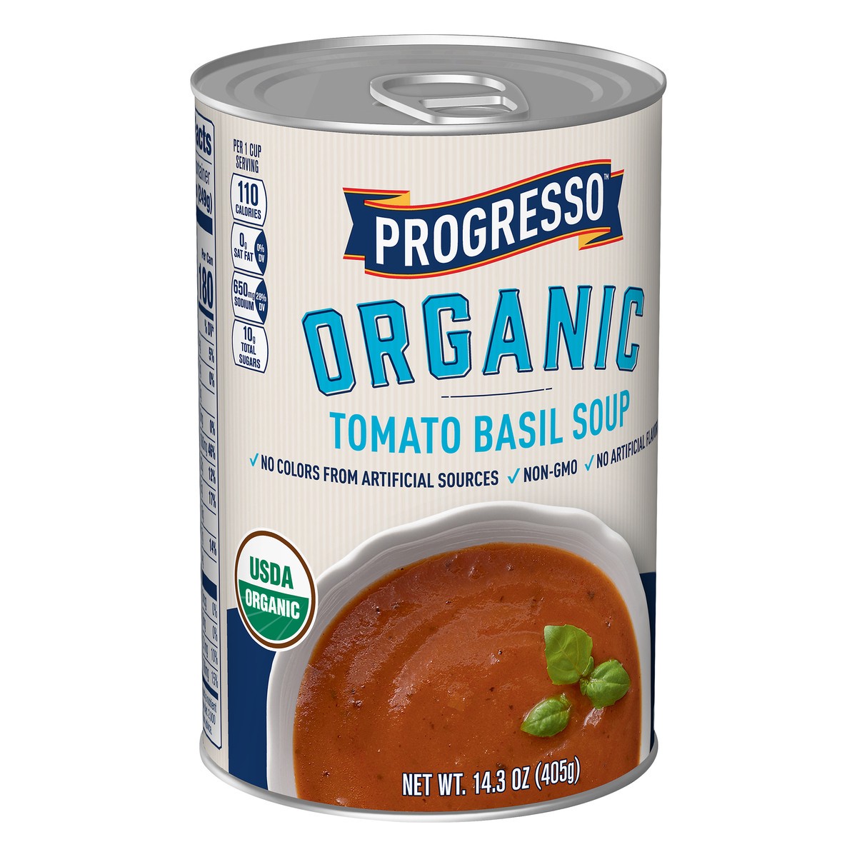 slide 4 of 9, Progresso Organic Tomato Basil Soup 14.3 oz, 14.3 oz