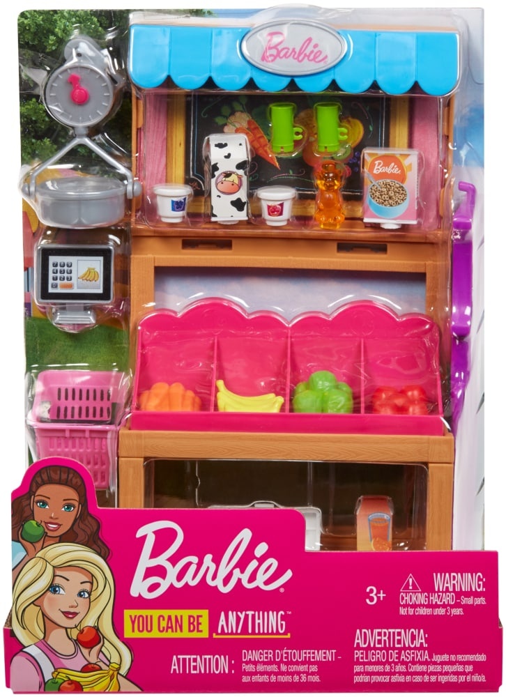 slide 1 of 1, Barbie Grocery Playset, 1 ct