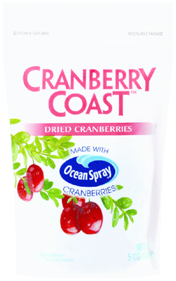 slide 1 of 1, Ocean Spray Cranberry Coast Cranberry Coast Dried Cranberries, 5 oz