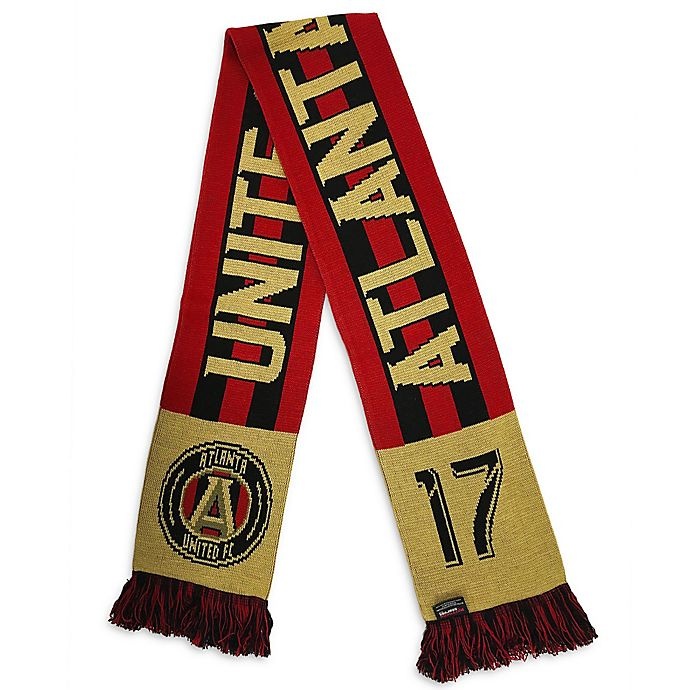 slide 1 of 2, MLS Atlanta United FC #17 Fan Scarf, 1 ct