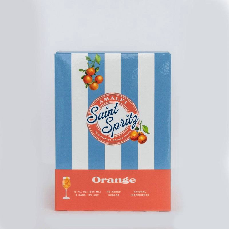 slide 2 of 5, Saint Spritz Orange Wine Spritz 4 - 12 fl oz Cans, 4 ct