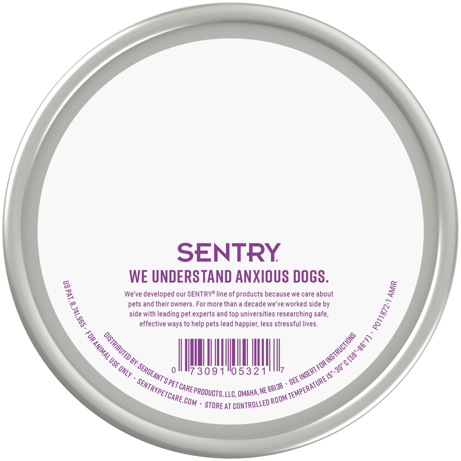 slide 2 of 2, Sentry Dog 1Ct Calming Collar, 1 ct