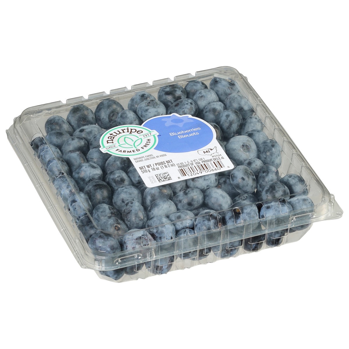 slide 2 of 9, Naturipe Farmed Fresh Blueberries 18 oz, 18 oz
