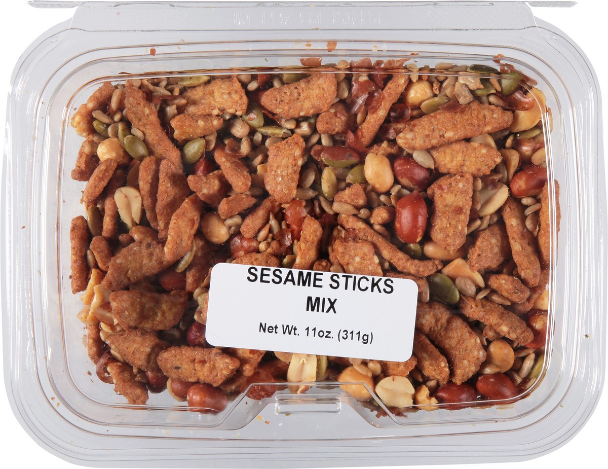 slide 12 of 13, JLM Manufacturing Sesame Sticks Mix 11 oz, 11 oz