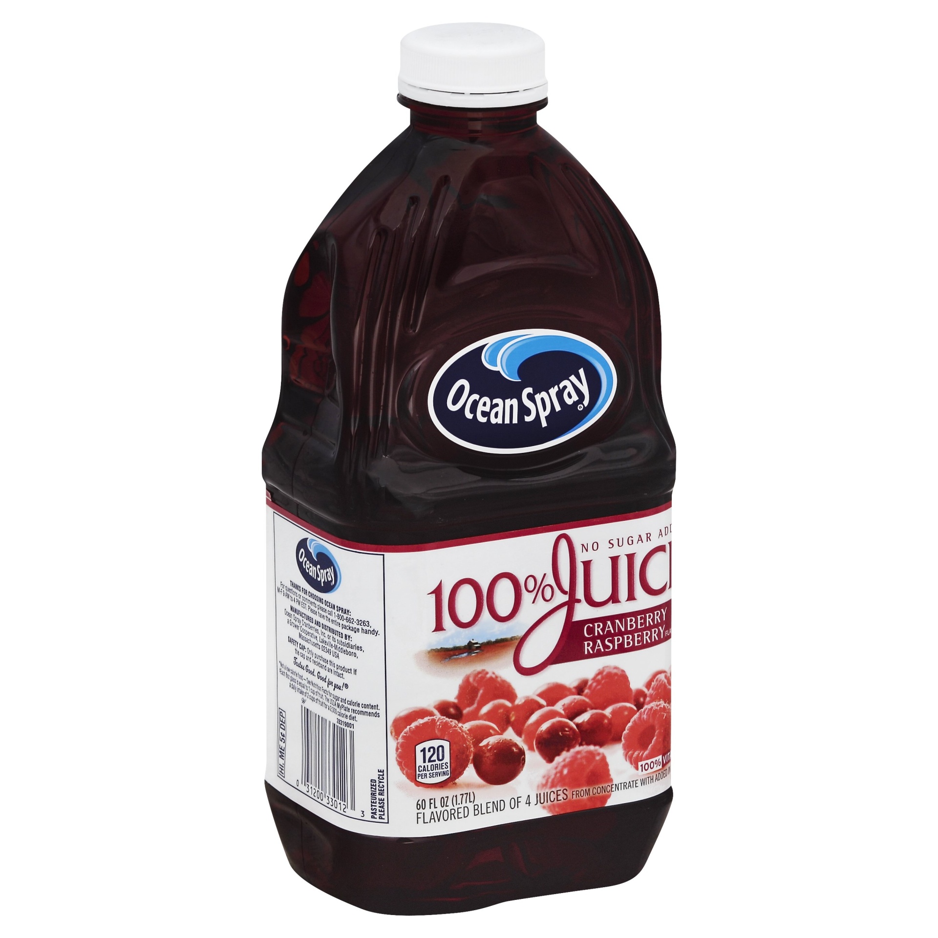 slide 1 of 1, Ocena Spray 100% Juice, Cranberry Raspberry, 60 oz