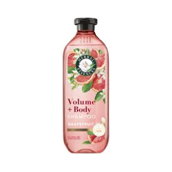 Herbal Essences Grapefruit Volumizing Shampoo, 13.5 fl oz, with Certified Camellia Oil and Aloe Vera, For All Hair Types, Especially Fine Hair