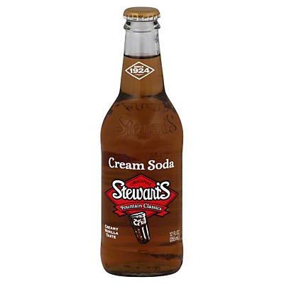 slide 1 of 4, Stewart's Fountain Classics Cream Soda - 12 oz, 12 oz