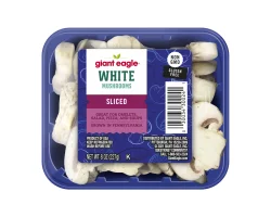 Giant Eagle White Sliced Portabella Mushrooms