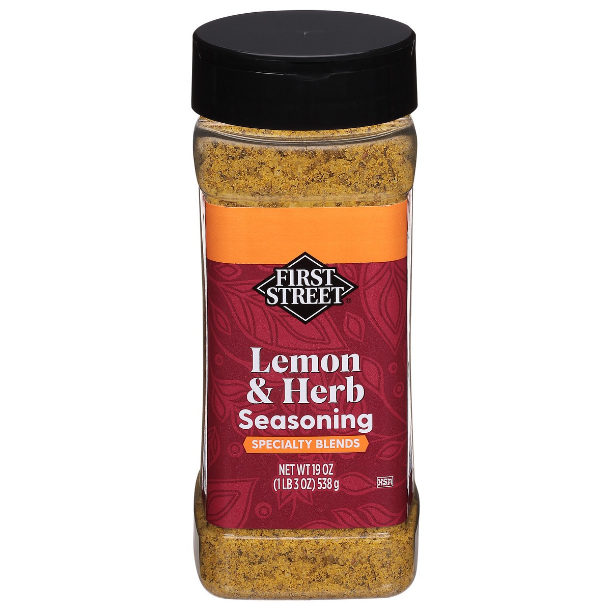 slide 4 of 4, First Street Lemon & Herb Seasoning, 19 oz