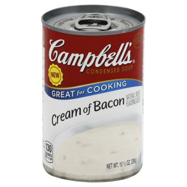 slide 1 of 5, Campbell's Cream of Bacon Condensed Soup, 10.5 oz