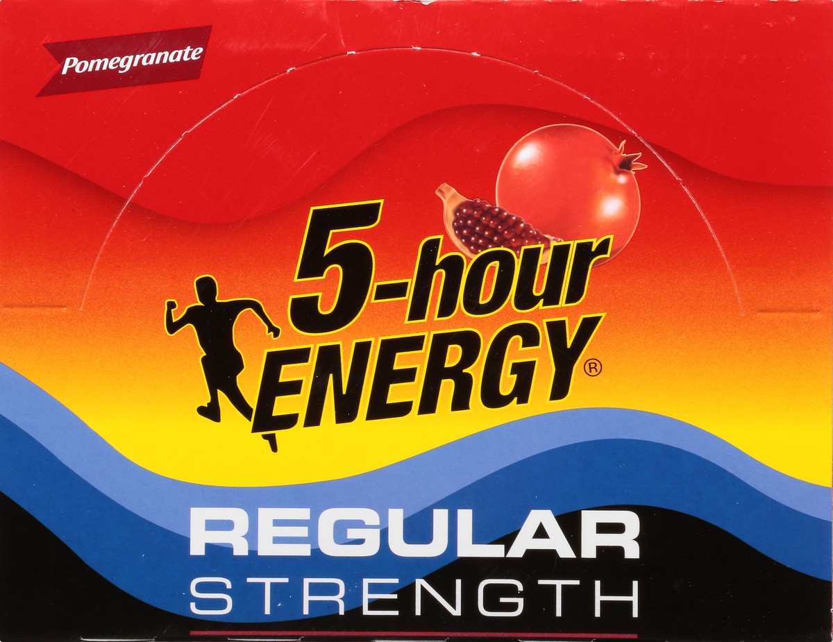 slide 4 of 12, 5-Hour Energy 12 Pack Regular Strength Pomegranate Energy Shot 12 ea, 12 ct
