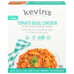 Kevin''s Natural Foods Tomato Basil Chicken with Cauliflower Pasta 26 oz