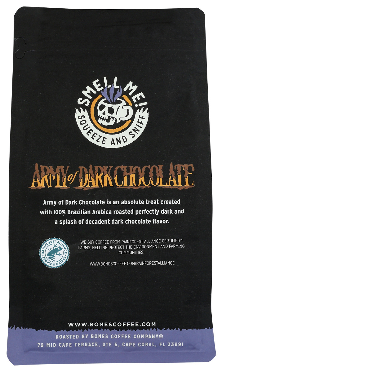slide 4 of 5, Bones Coffee Company Coffee Ground Army Dark Chocolate- 12 oz, 12 oz