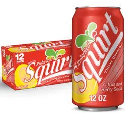 Squirt Ruby Red Soda - 12 ct; 12 fl oz
