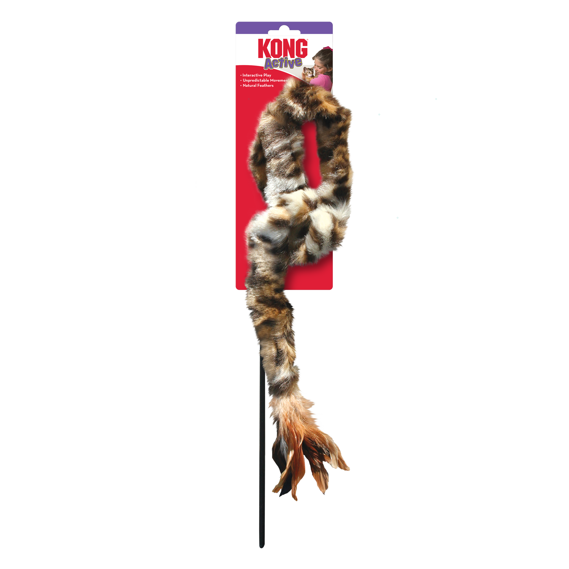 slide 2 of 3, Kong Active Catnip Swizzle Bird Cat Toy, 1 ct