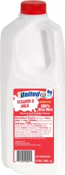 United Dairy Whole Milk - 64 oz