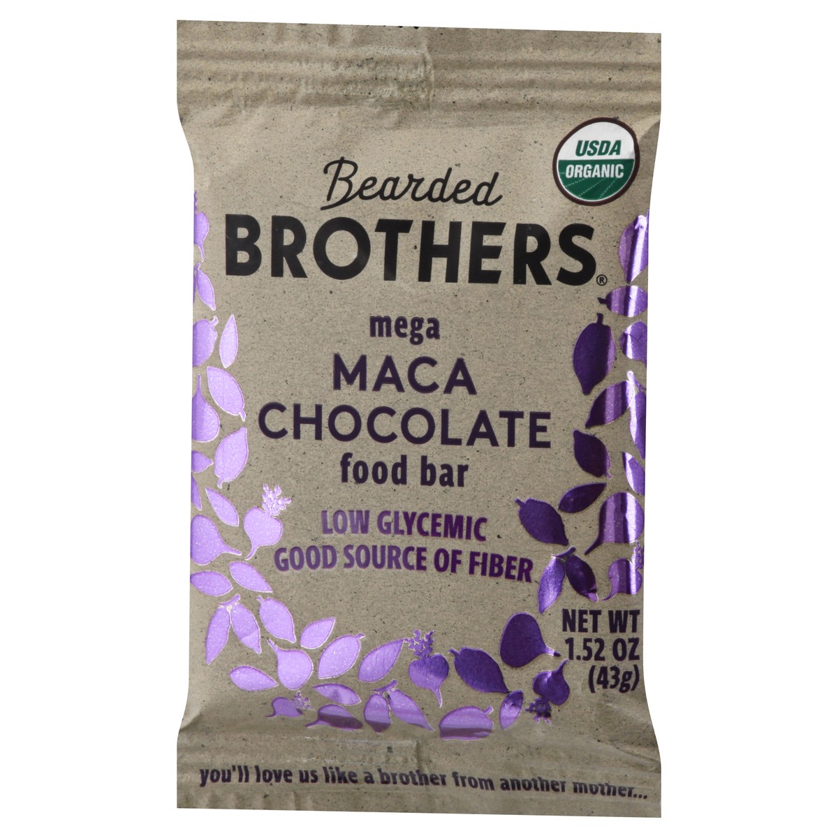 slide 5 of 13, Bearded Brothers Mega Maca Chocolate Food Bar 1.52 oz, 2 oz