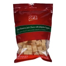 slide 1 of 1, GFS Jalapeo Cheese Cubes, 1 ct