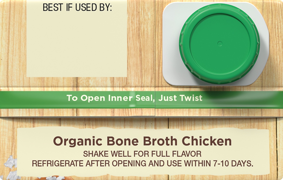 slide 5 of 8, Pacific Foods Organic Chicken Bone Broth, 32 fl oz