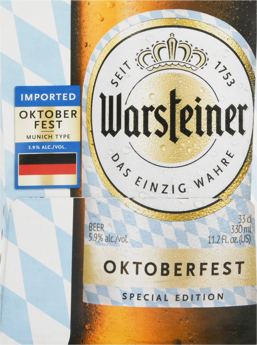 slide 9 of 9, Warsteiner Oktoberfest Beer 12 Pack 12 - 11.2 fl oz, 12 ct; 12 oz