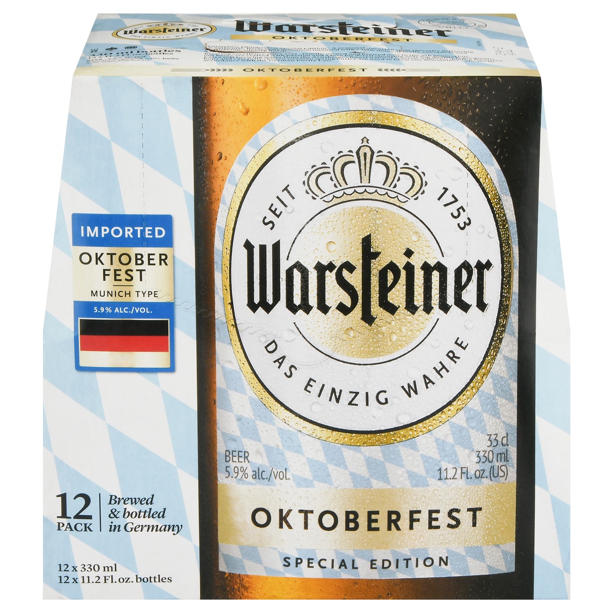 slide 1 of 1, Warsteiner Oktoberfest, 12 ct; 12 oz