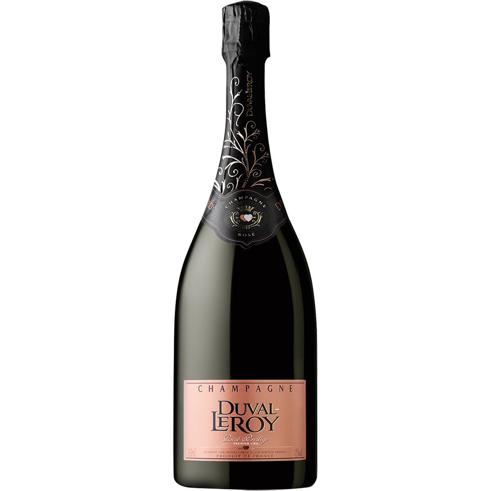 slide 1 of 1, Duval Leroy Brut Rose Nv, 750 ml