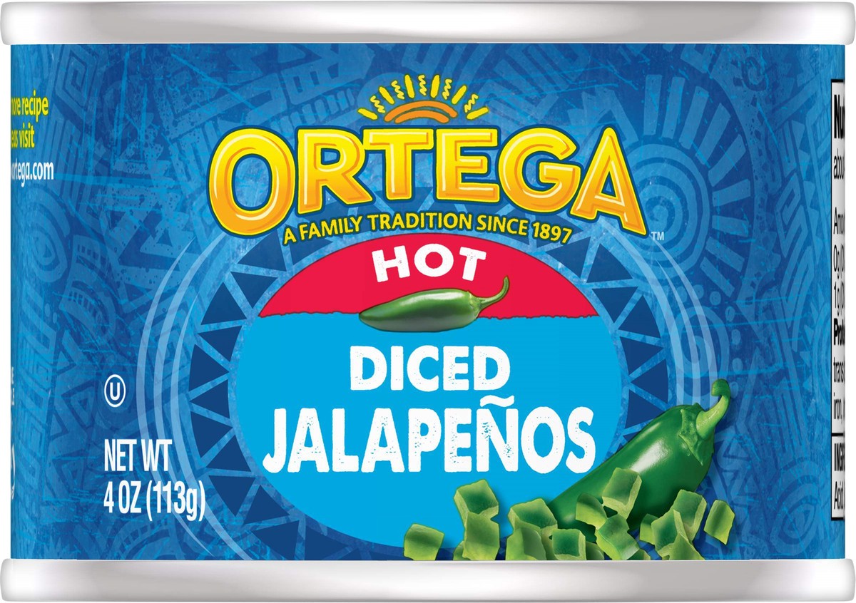 slide 3 of 5, Ortega Diced Jalapenos 4-oz, 