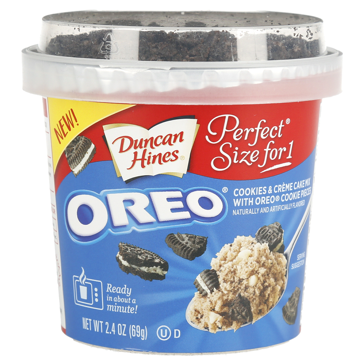 slide 1 of 1, Duncan Hines Oreos Cake, 2.4 oz