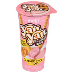 Yan Yan Strawberry Creme Cracker Stick with Dip 2.0 oz
