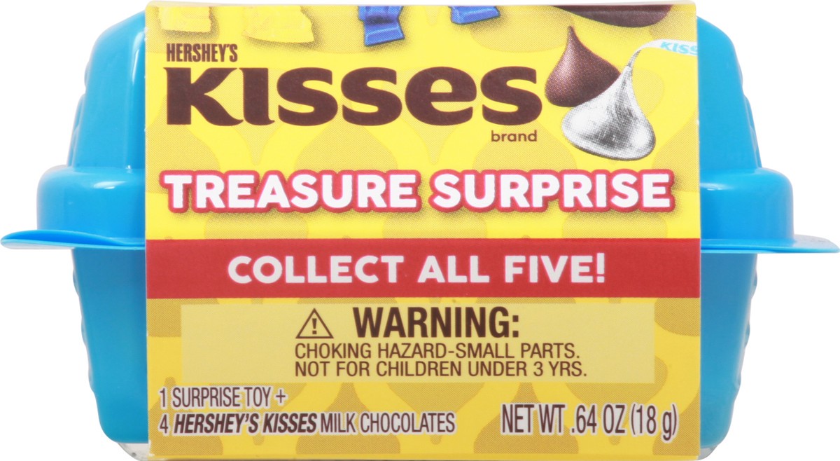 slide 9 of 9, Hershey's KISSES Treasure Surprise Transformers Milk Chocolate Candy, 0.64 oz, Box, 0.64 oz