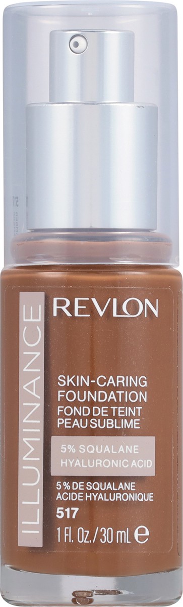 slide 2 of 12, Revlon Illuminance Amber 517 Skin Caring Foundation 1 fl oz, 1 fl oz