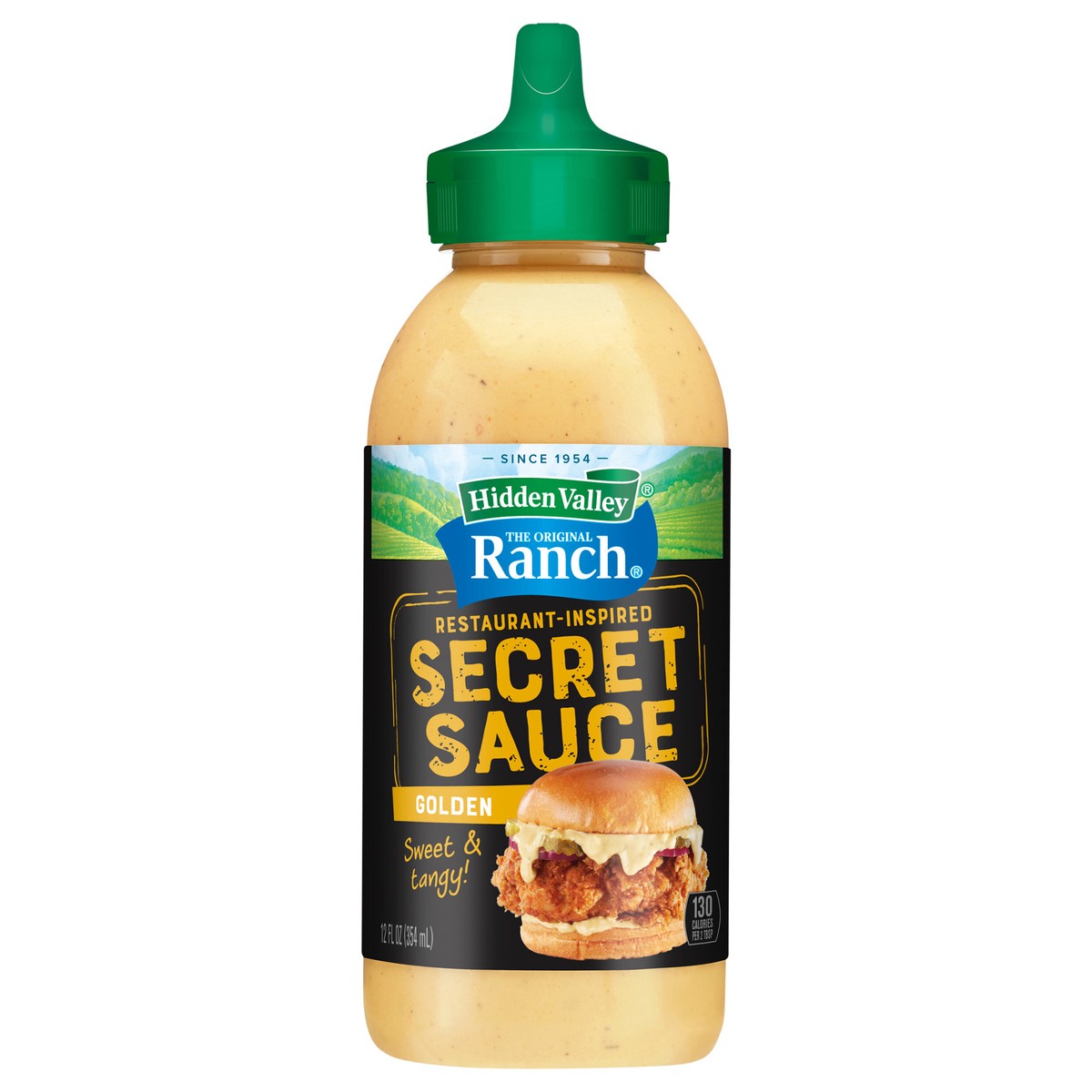 slide 1 of 1, Hidden Valley The Original Ranch Golden Sweet and Tangy Secret Sauce, 12 fl oz