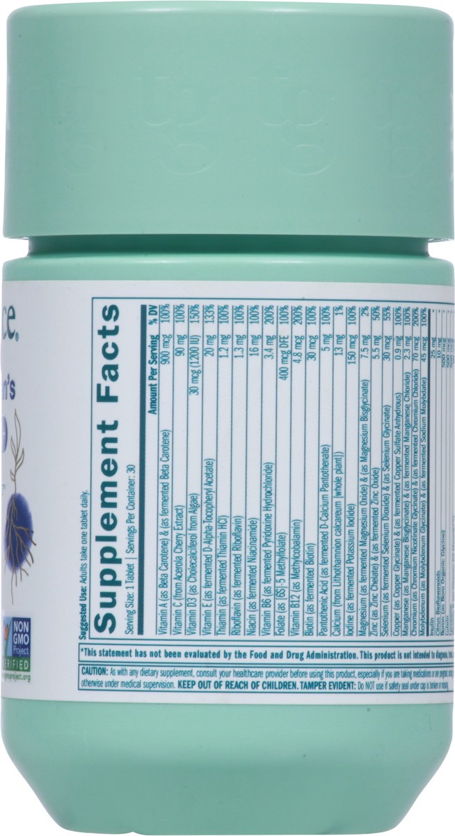 slide 6 of 12, True Grace One Daily Men's 40+ Multivitamin 30 Vegan Tablets, 1 ct