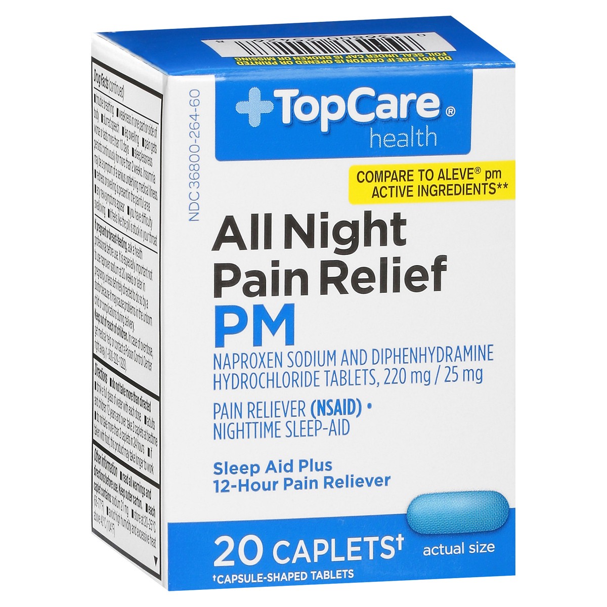 slide 4 of 9, TopCare Headache Sleeping Aid, 20 ct
