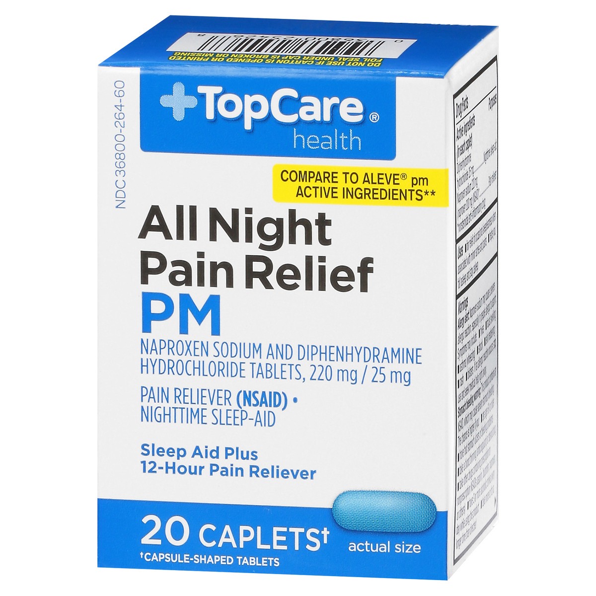 slide 9 of 9, TopCare Headache Sleeping Aid, 20 ct