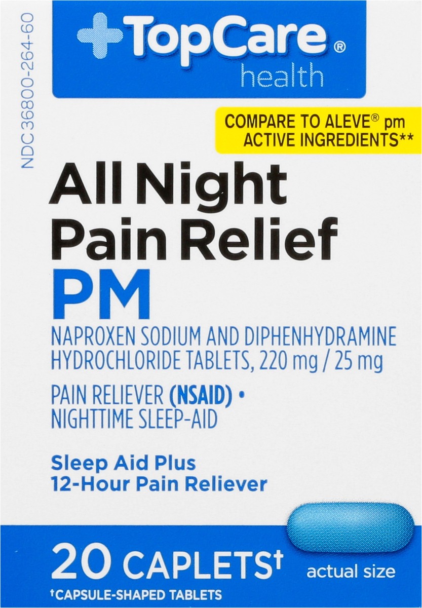 slide 2 of 9, TopCare Headache Sleeping Aid, 20 ct
