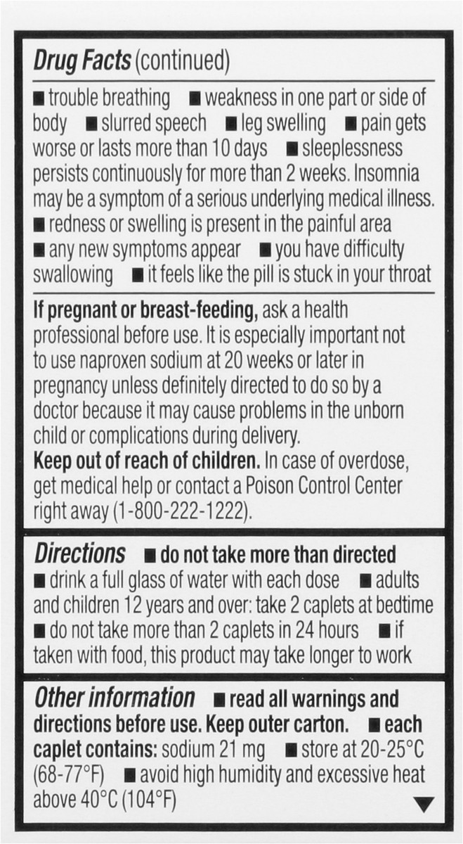 slide 7 of 9, TopCare Headache Sleeping Aid, 20 ct
