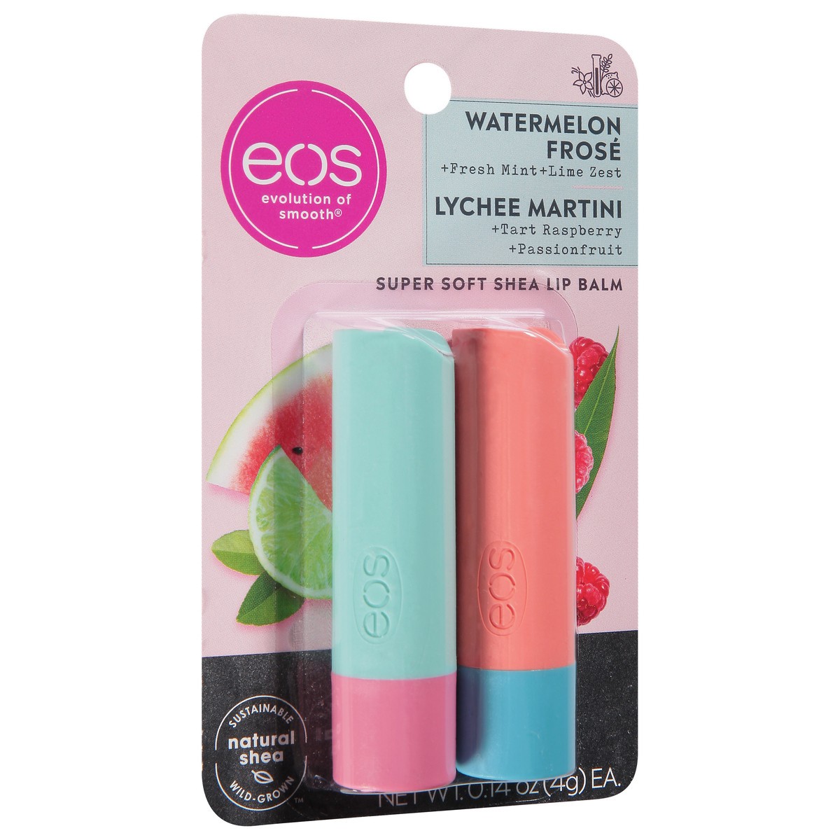 slide 3 of 10, 100% Natural Watermelon Frose And Lychee Martini 2-Pack Stick, 2 ct