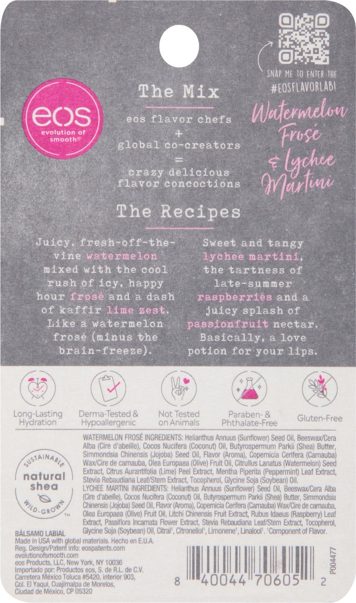 slide 8 of 10, 100% Natural Watermelon Frose And Lychee Martini 2-Pack Stick, 2 ct