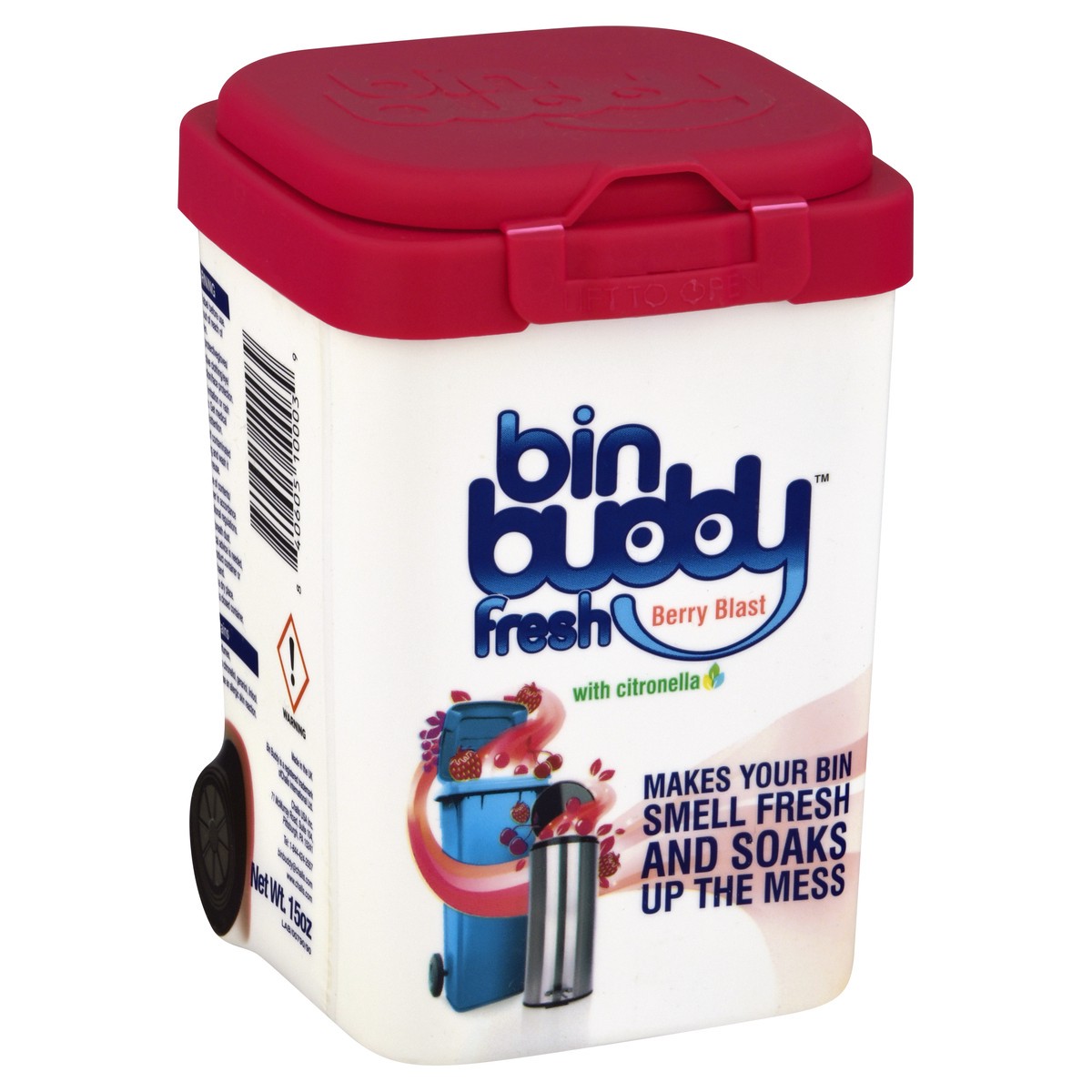 slide 9 of 9, Bin Buddy Cleaner Fresh Berry, 15 oz