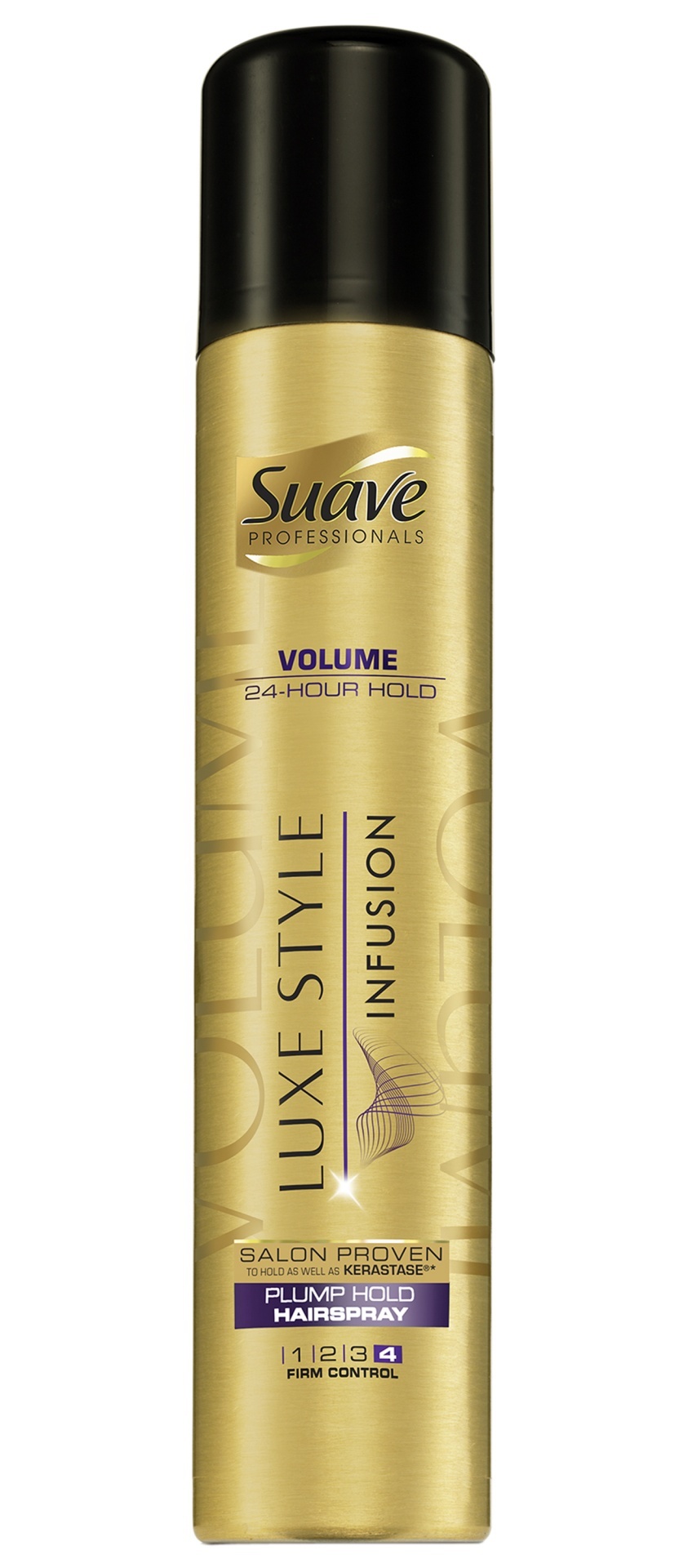 slide 1 of 1, Suave Volume Luxe Style Infusion Plump Hold Spray, 8.5 oz