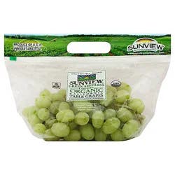 Organic Green Seedless Grapes